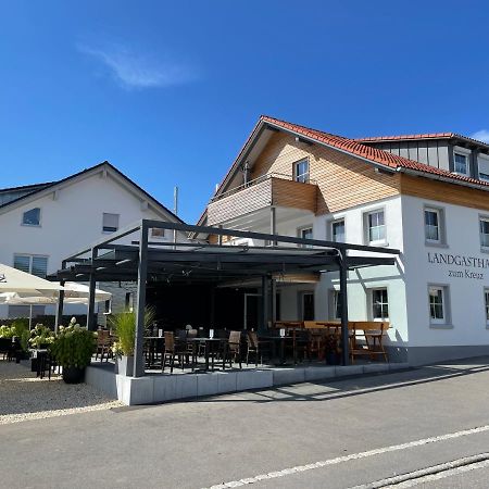 Landgasthaus Zum Kreuz Gbr Isny im Allgäu Exterior foto
